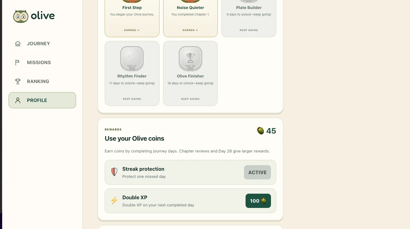 Reward Shop interface preview